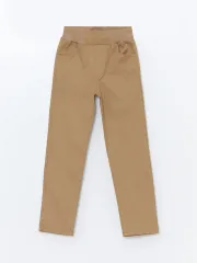 KETEN BEJ  DÜZ PAÇA PANTOLON