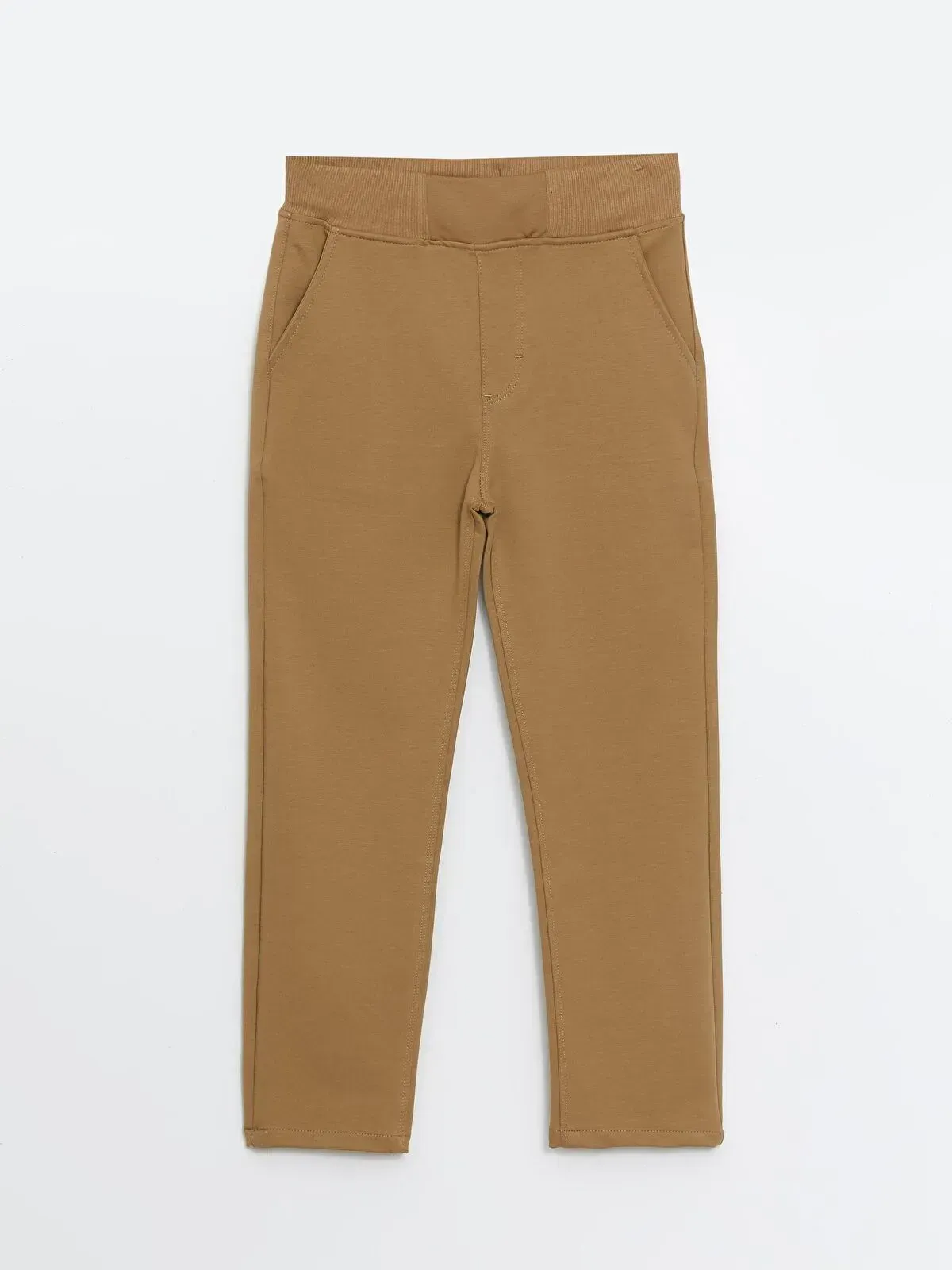 BEJ PENYE DÜZ PAÇA PANTOLON